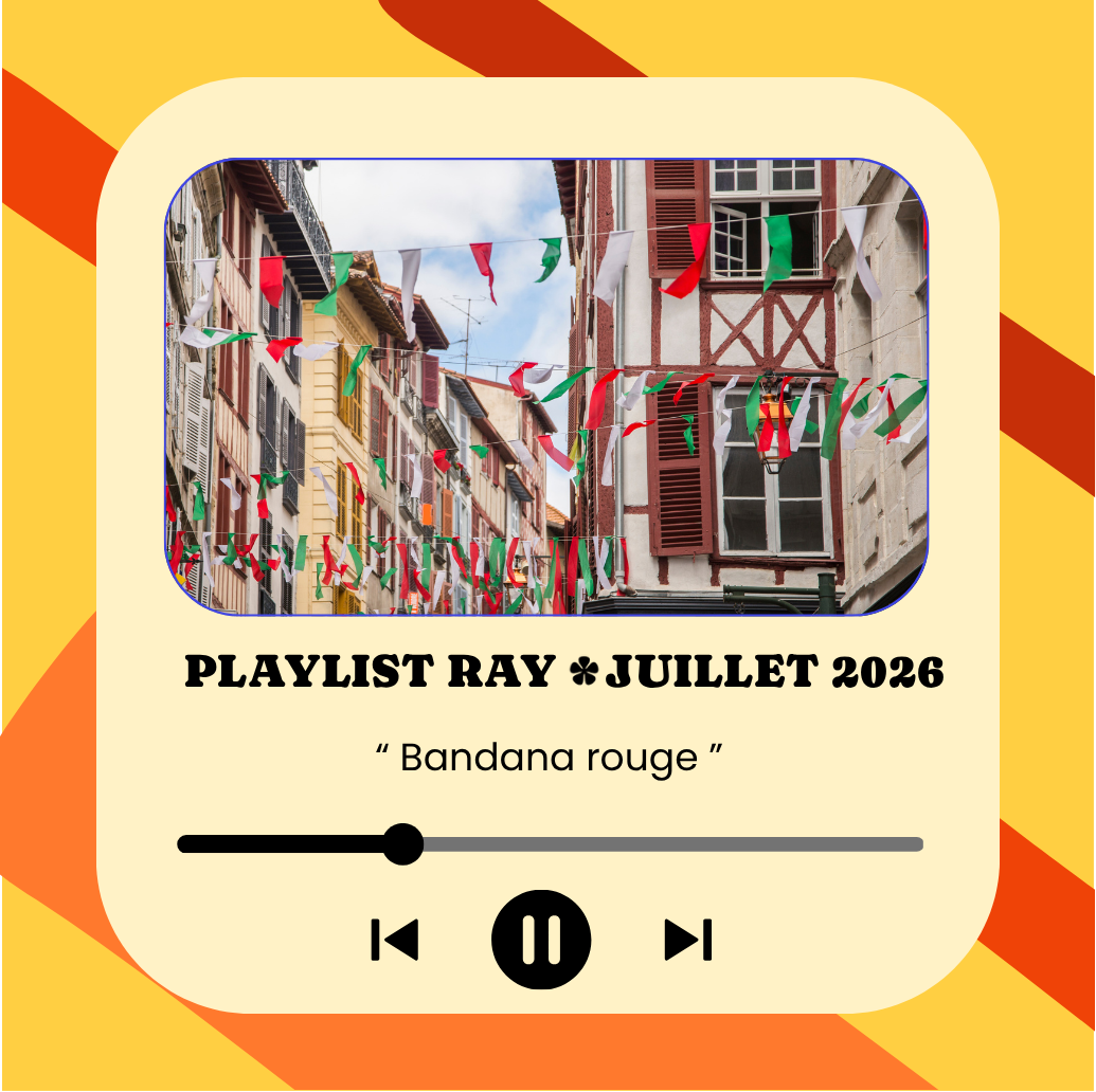La playlist de juillet : "Bandana rouge"