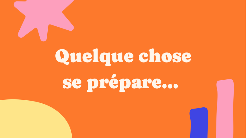 La surprise de la rentrée, à vos agendas !