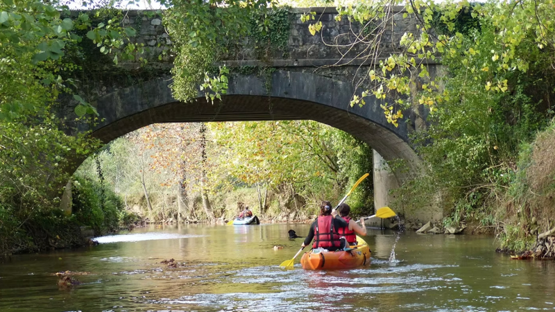 Canoë et bastide : une journée détente à La Bastide Clairence